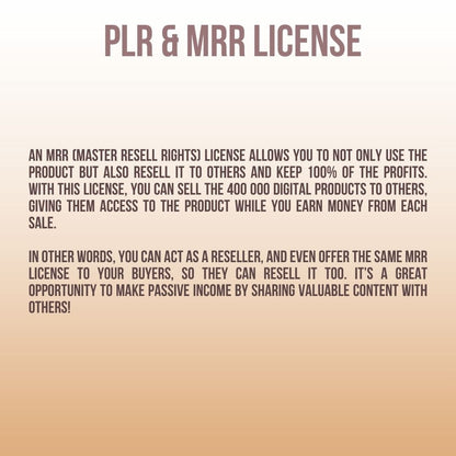Set of 400k+ Digital Products including E-Books, Canva Templates, Faceless Videos, Planners, Mindset Courses, Make Money Courses